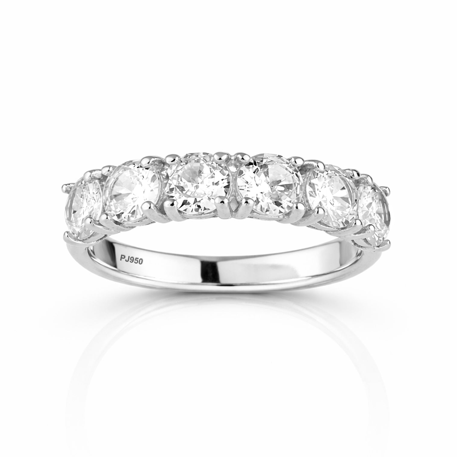 Anel Imperial em Prata 925 Com Zircônia