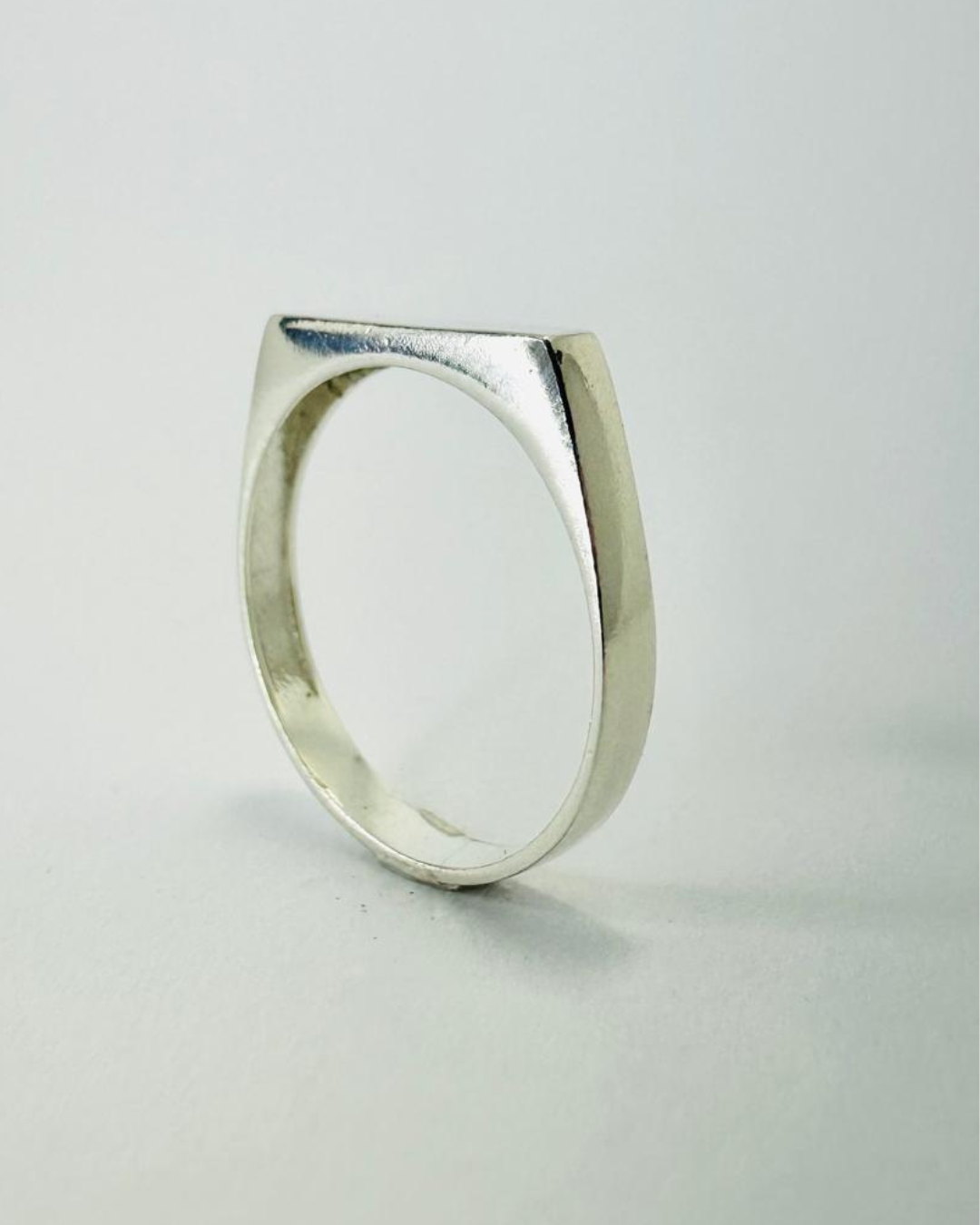 Anel Chapinha PJ116 em Prata 925