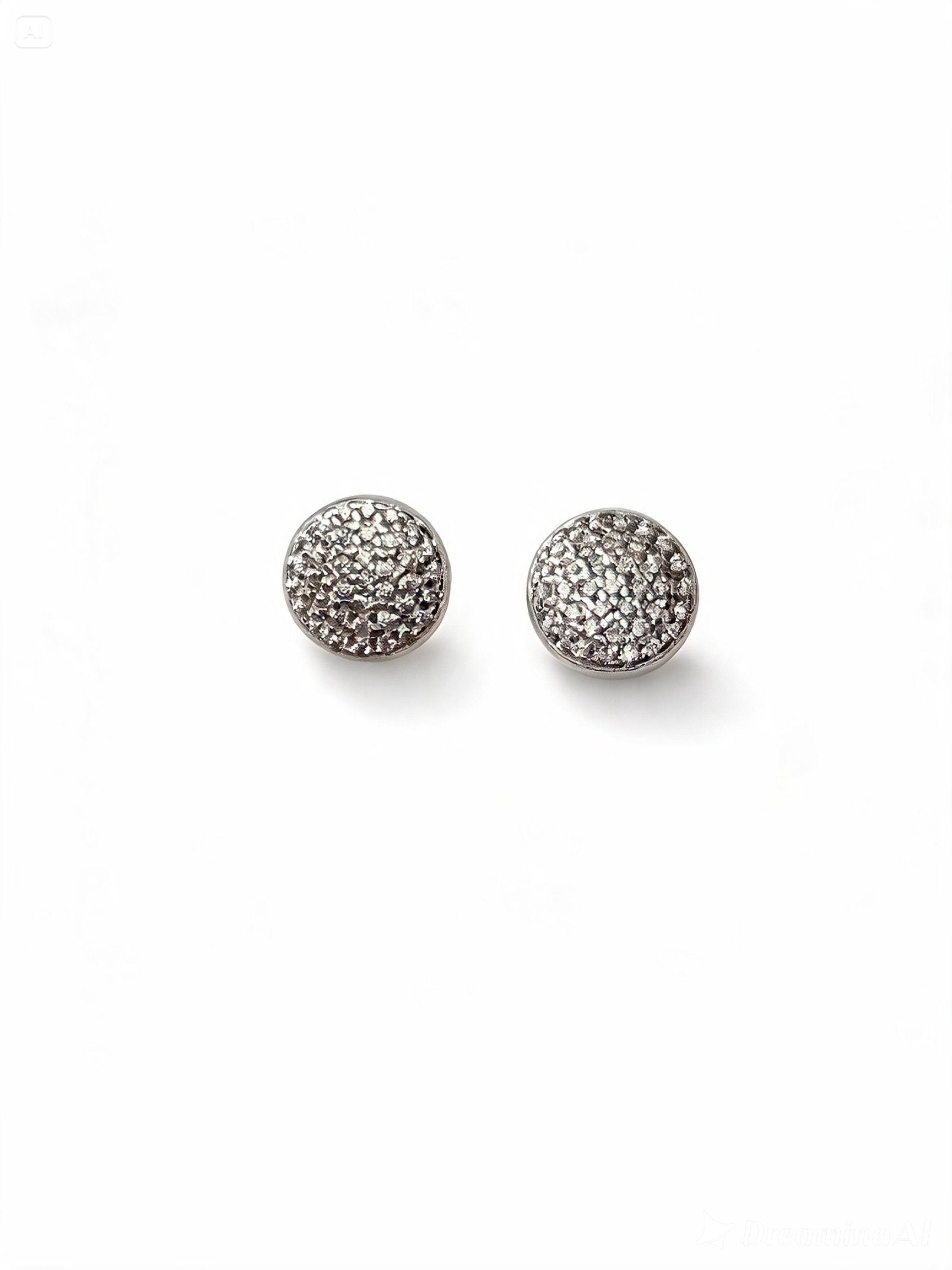 Conjunto Esfera Cravejado em Prata 925