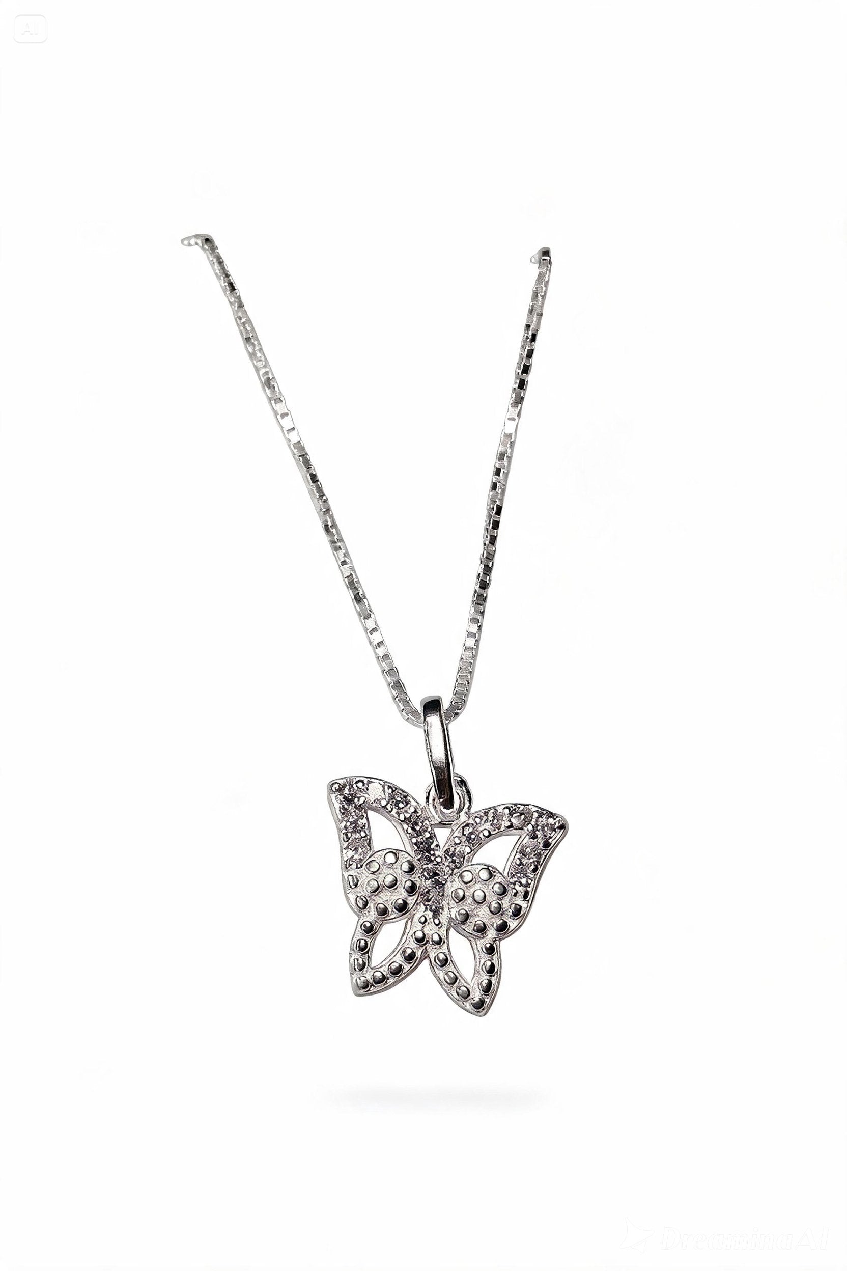 Conjunto Borboleta em Prata 925