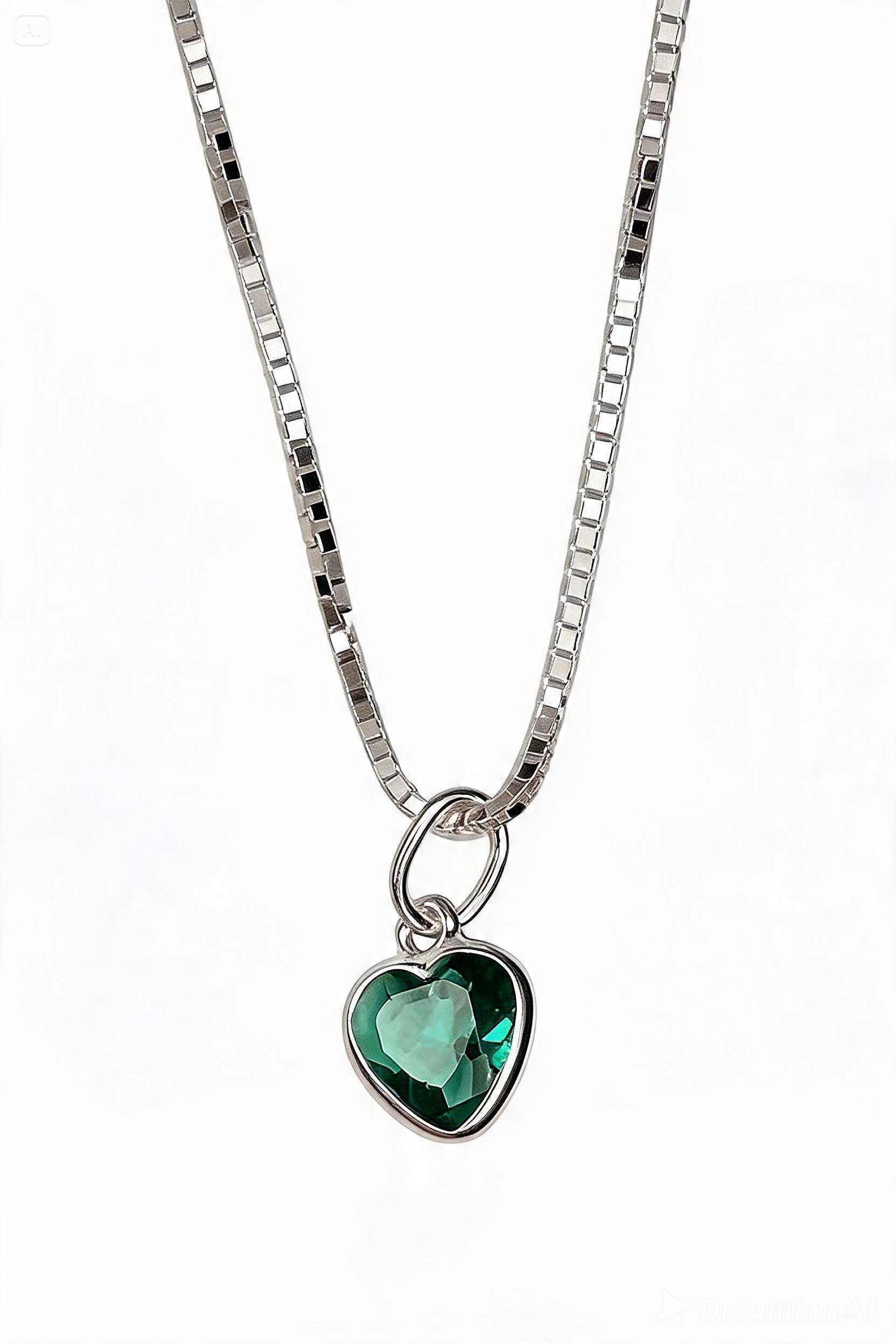 Conjunto Coração Thifany em Prata 925