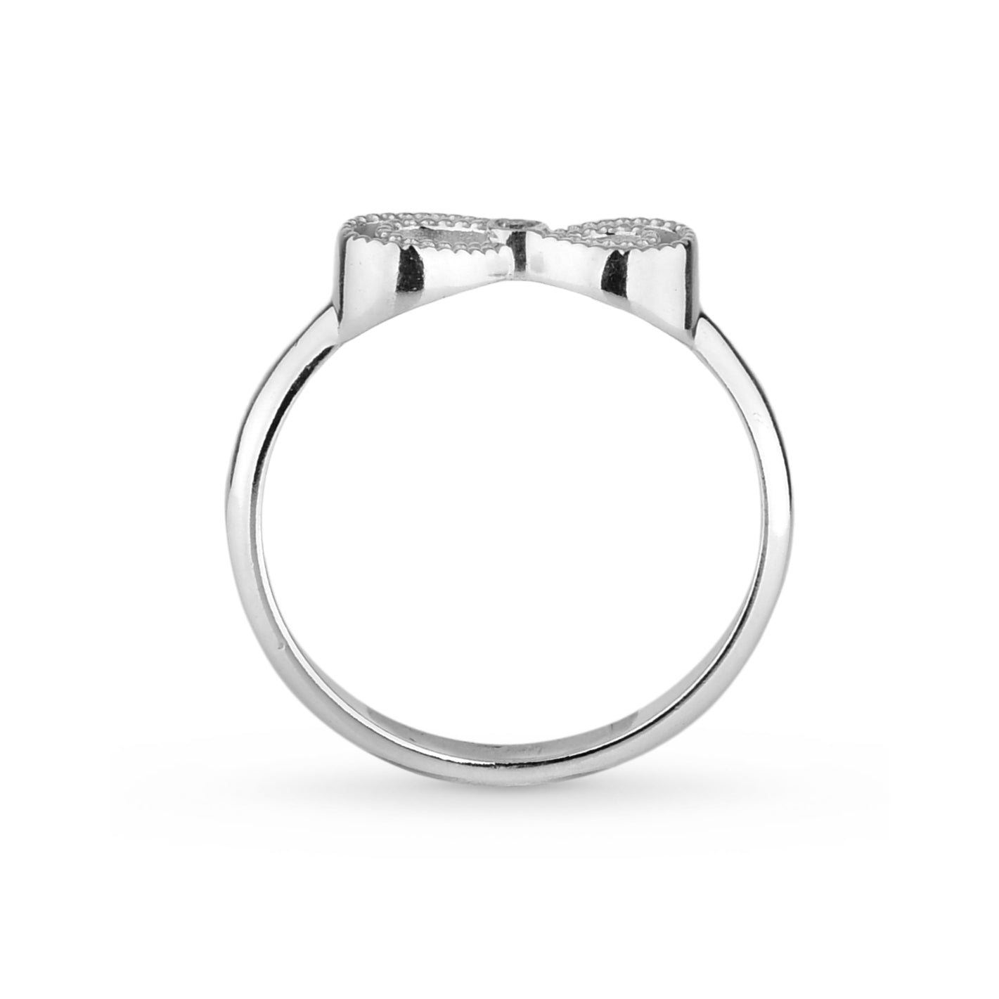 Anel Stella em Prata 925 Com Zircônia