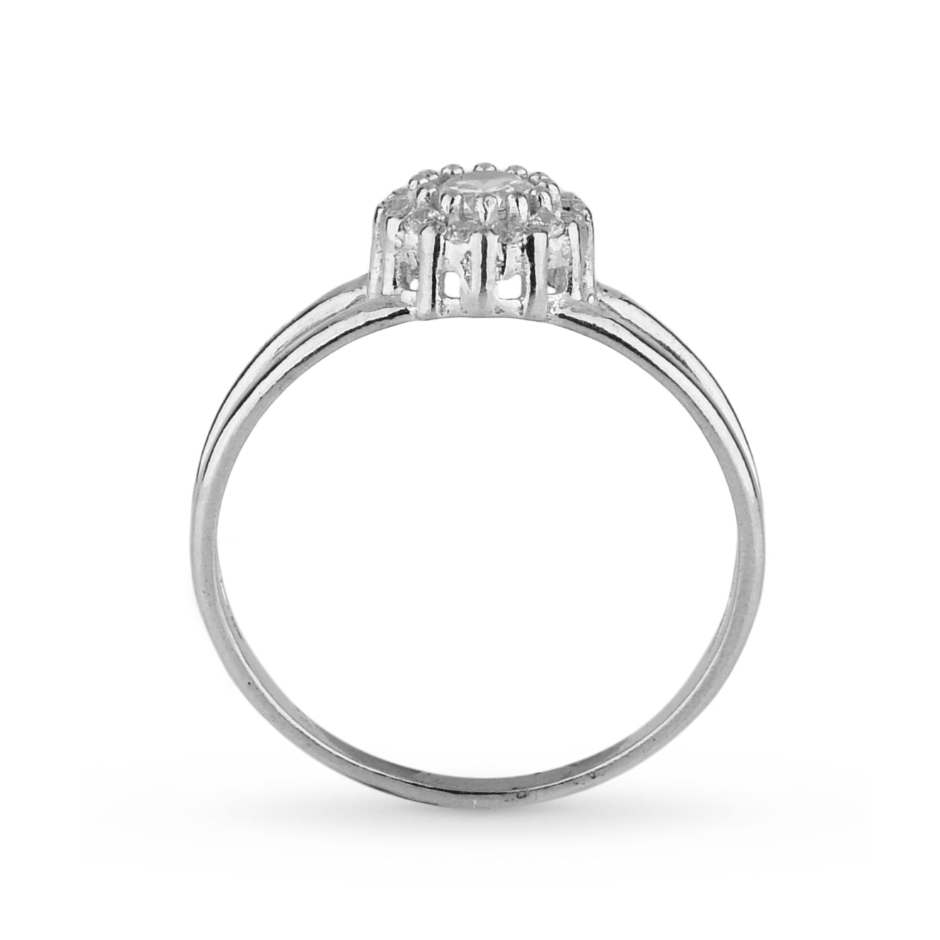Anel Glow em Prata 925 Com Zircônia