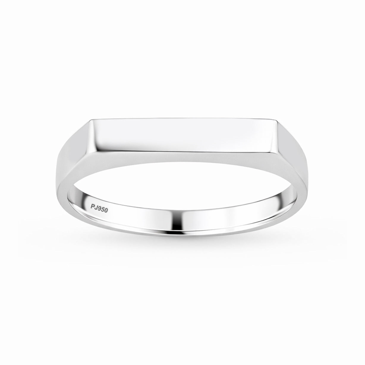 Anel Linear Classic em Prata 925