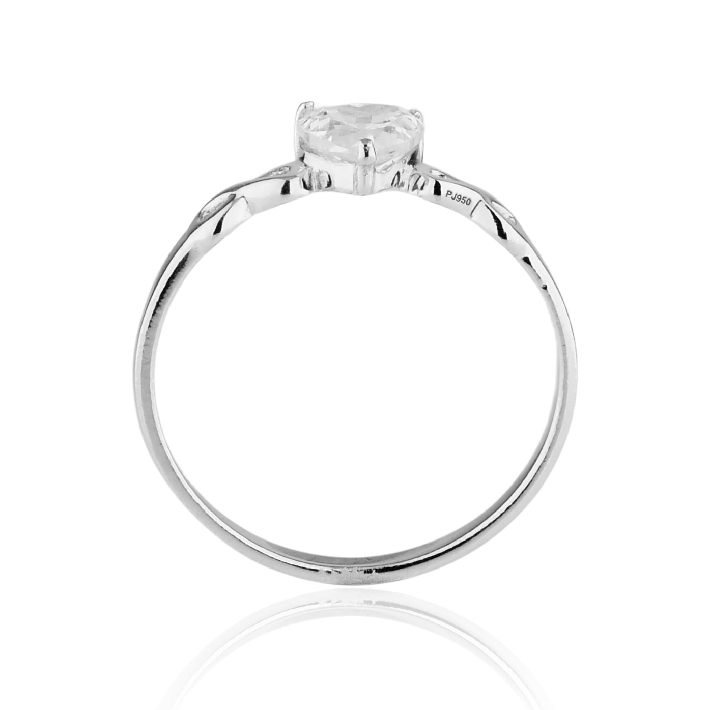 Anel Aurora em Prata 925 Com Zircônia